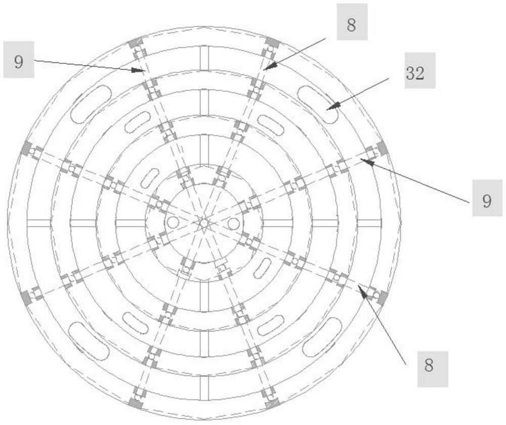 Application of a space station cell culture bottle and its auxiliary device