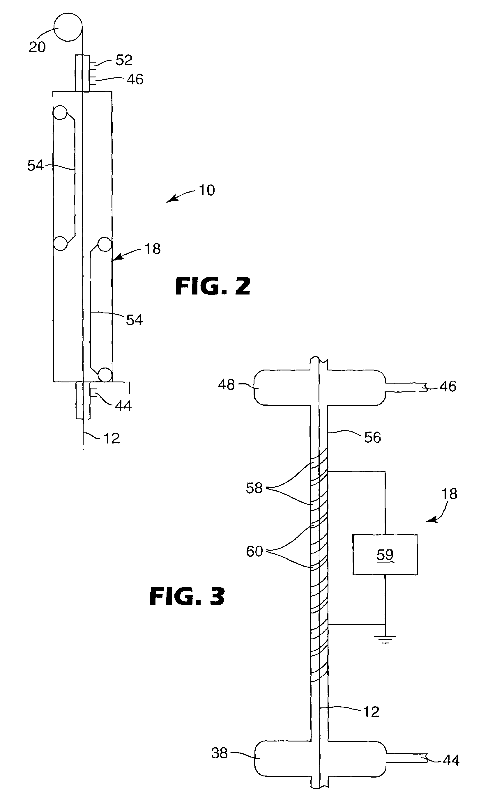 Plasma reactor including helical electrodes