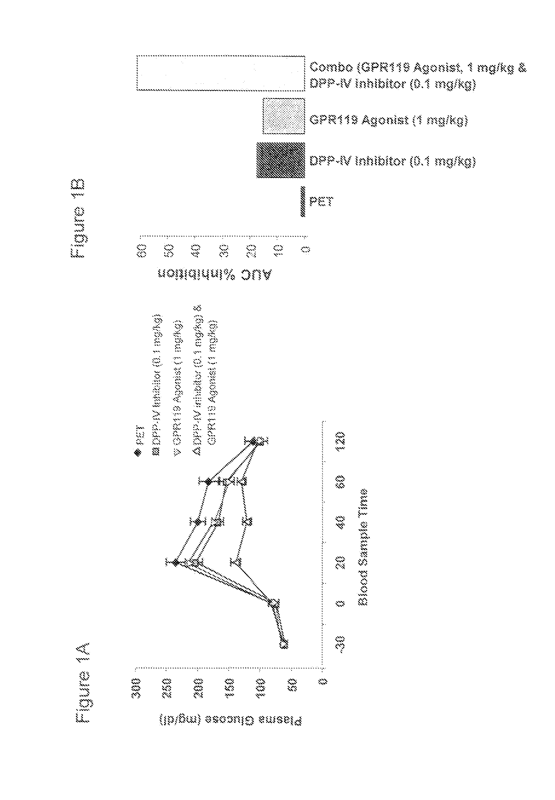 Combination therapy for the treatment of diabetes and conditions related thereto and for the treatment of conditions ameliorated by increasing a blood glp-1 level