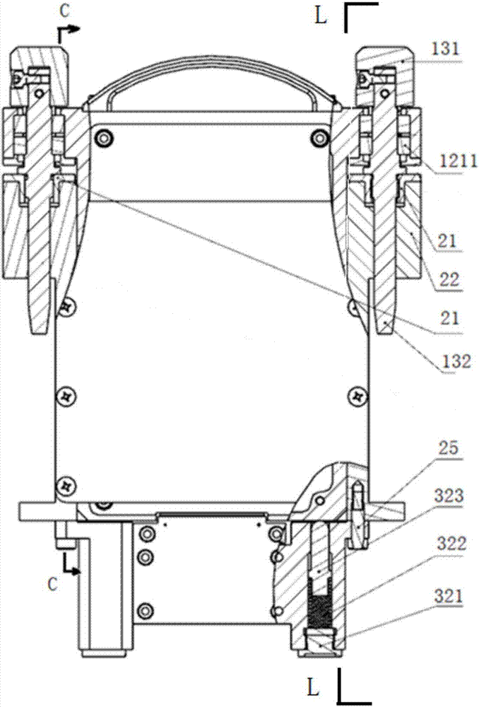 Image storage mechanism for rapid plugging and locking of aviation remote sensor