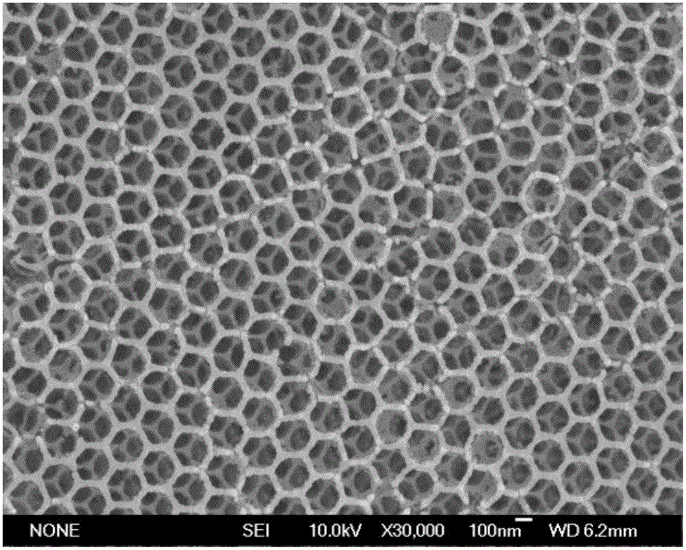 Surface-modified heterogeneous knot titanium dioxide photonic crystal catalyst and preparation thereof