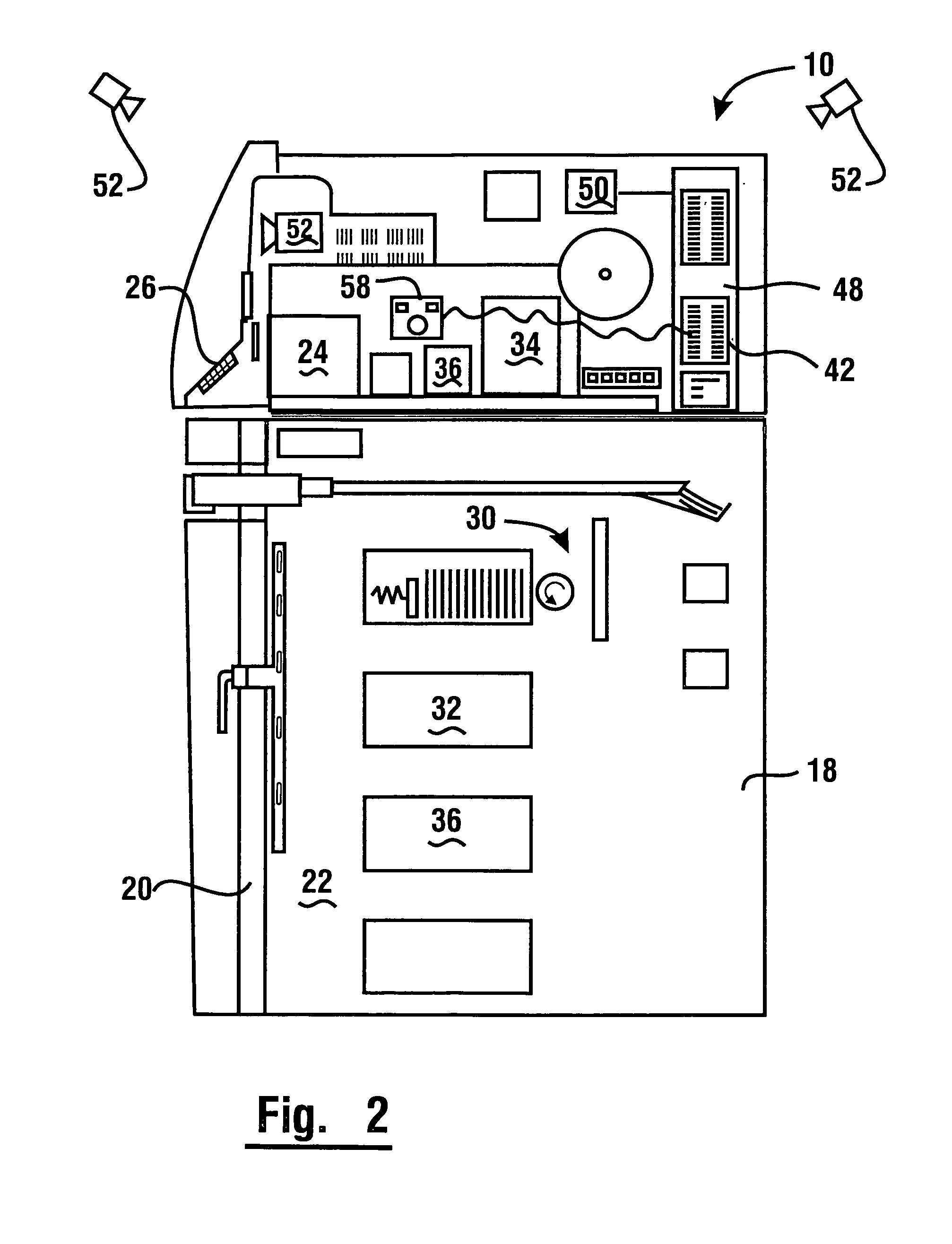 Automated banking system controlled responsive to data bearing records