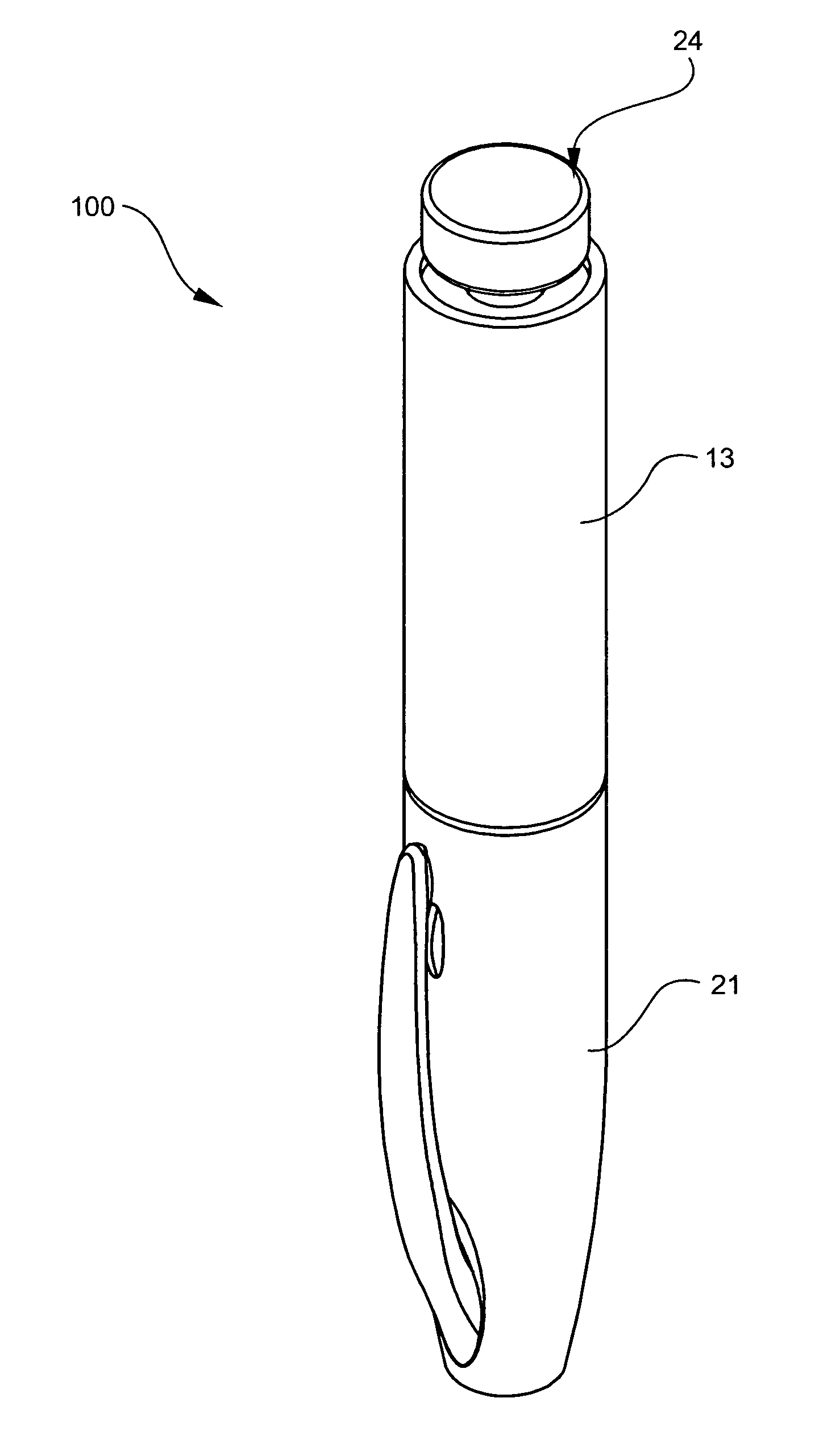 Injection device with secondary reservoir