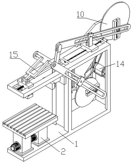 Grinding device for machining