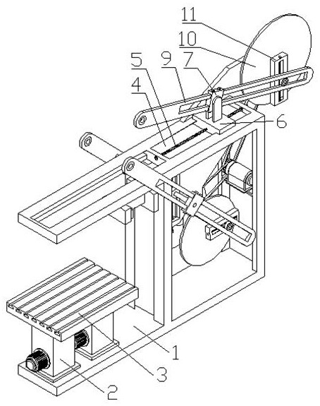 Grinding device for machining