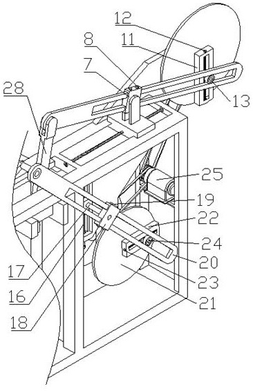 Grinding device for machining