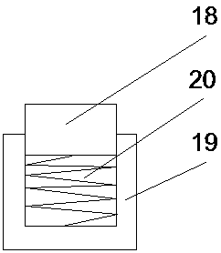 Rotary exhaust gas purification treatment device