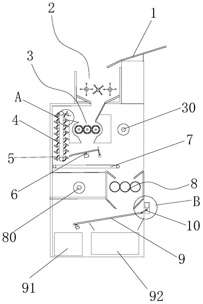 Waste glass crushing and recycling device