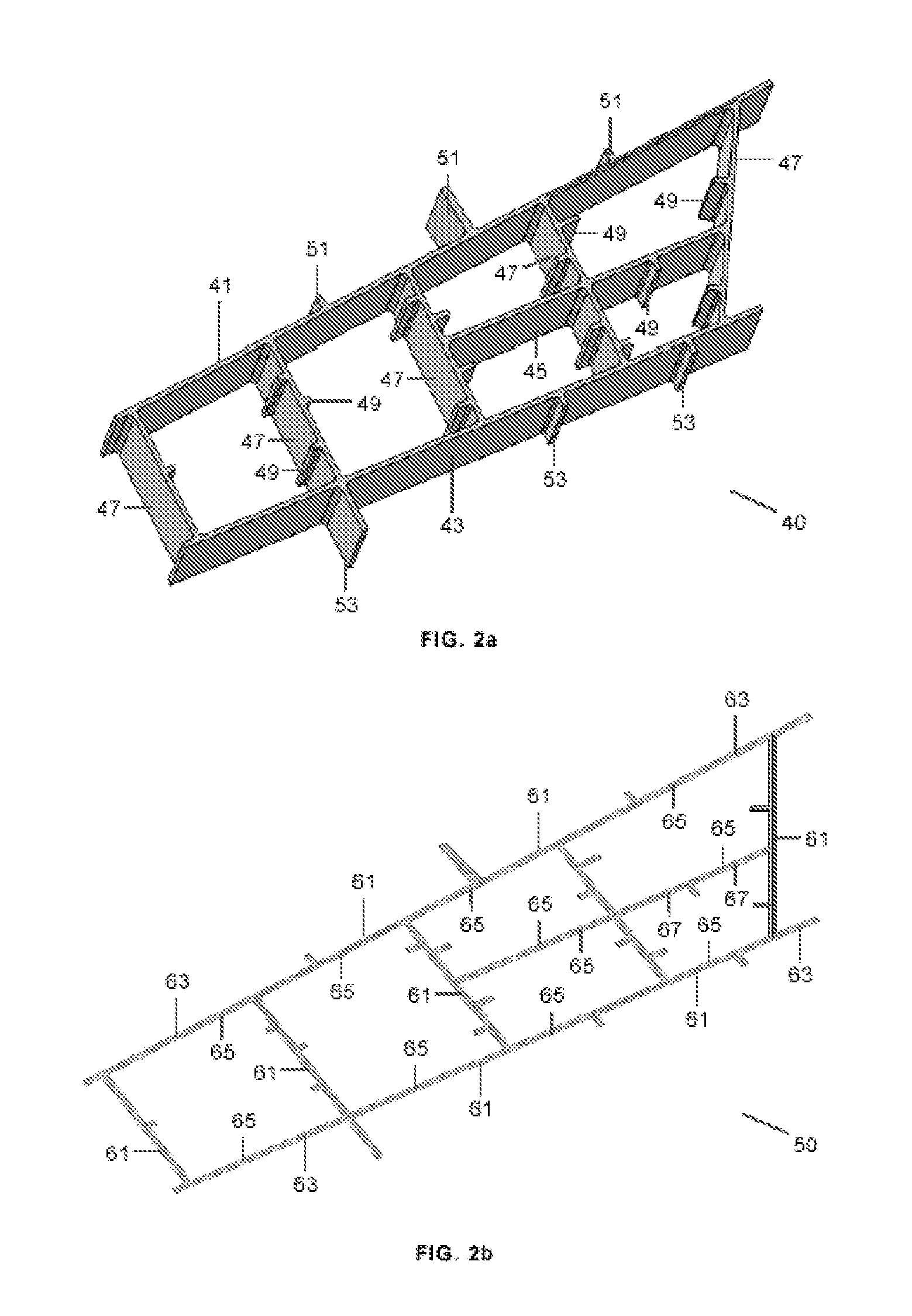 Highly integrated inner structure of a torsion box of an aircraft lifting surface