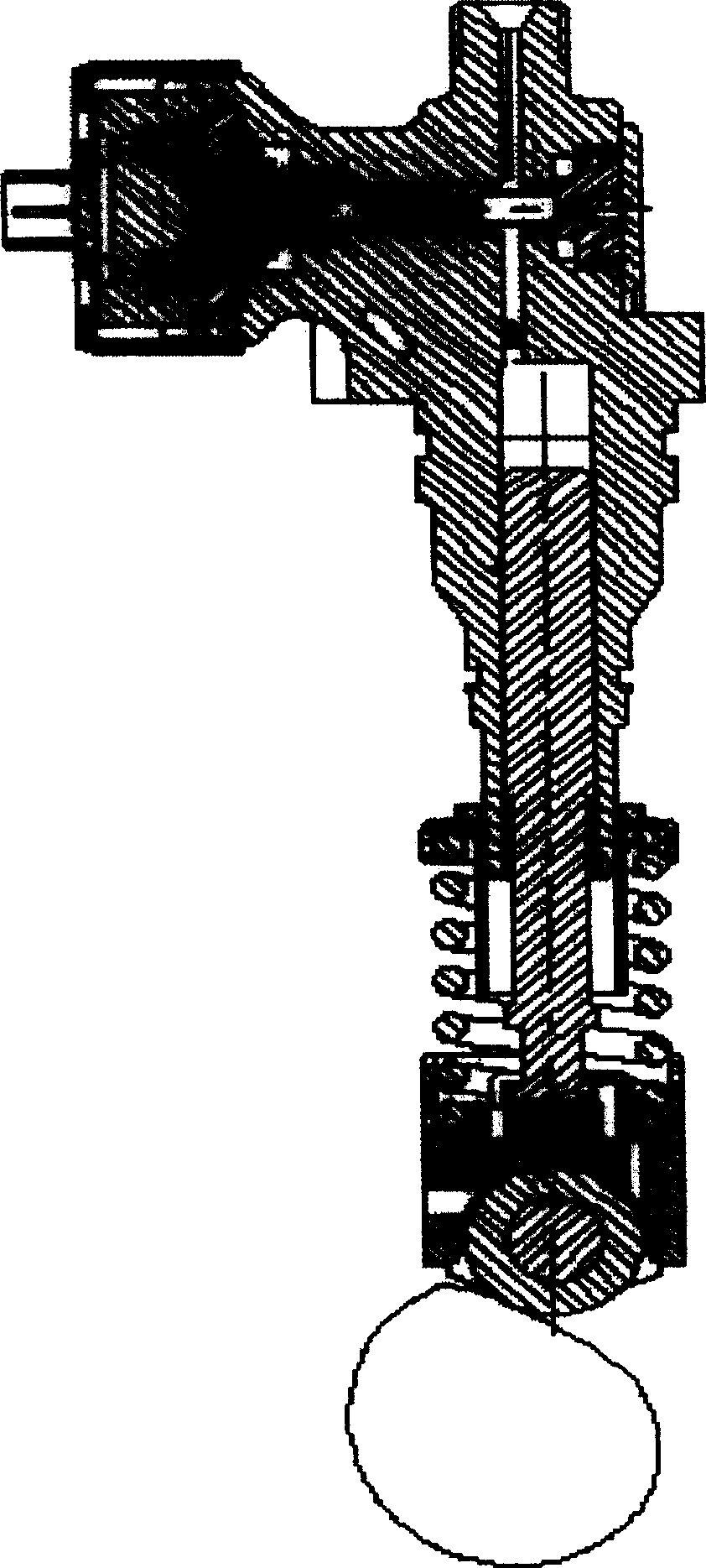 Electric controlled inline fuel-injection apparatus of combining pump-pipe-nozzle