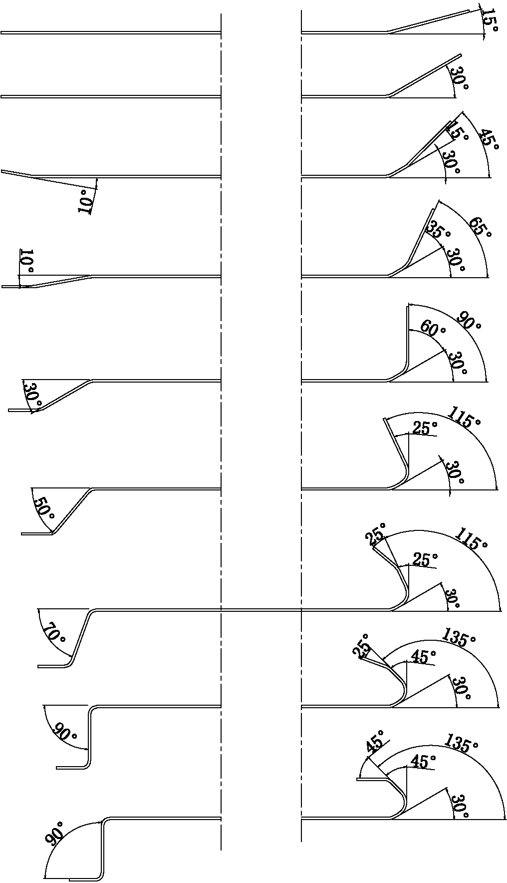 Continuous cold roll forming method for stainless steel vehicle roof boundary beam