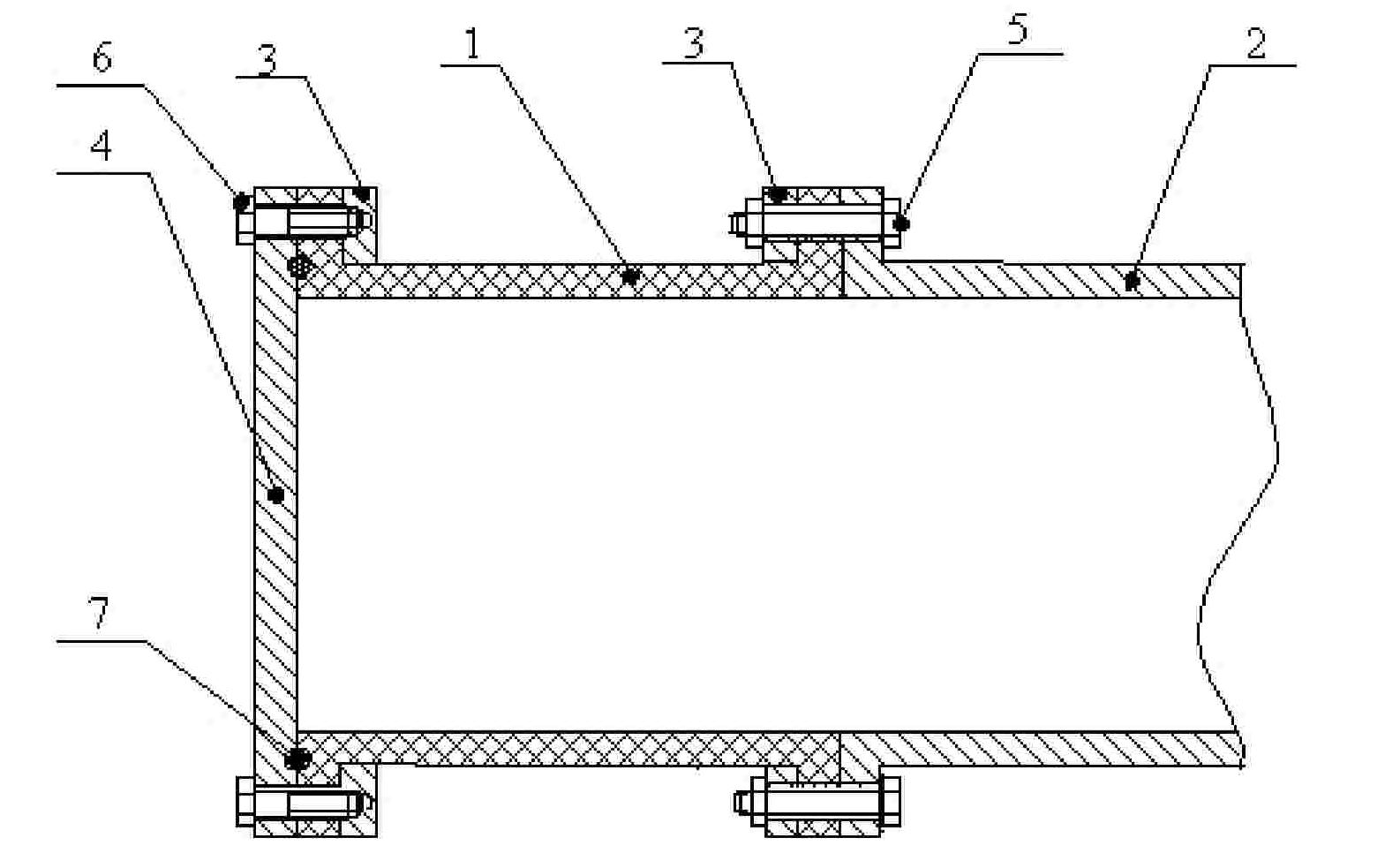 Heat insulating method for reduction tank slag hole and reduction tank prepared by the method