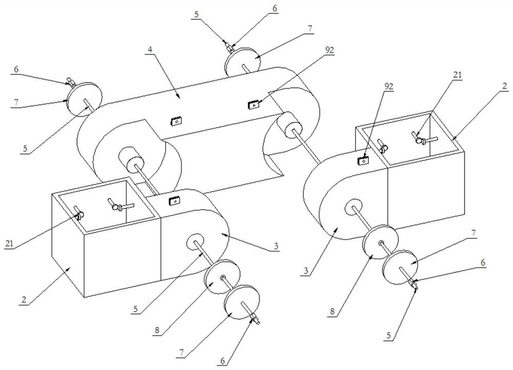 A steel friction hinge energy-dissipating tie-beam structure for double-column piers and its construction method