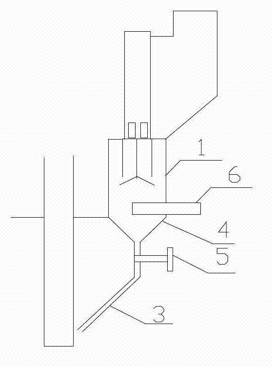 Continuous feeding device for aluminum electrolysis cell and electrolysis cell with same