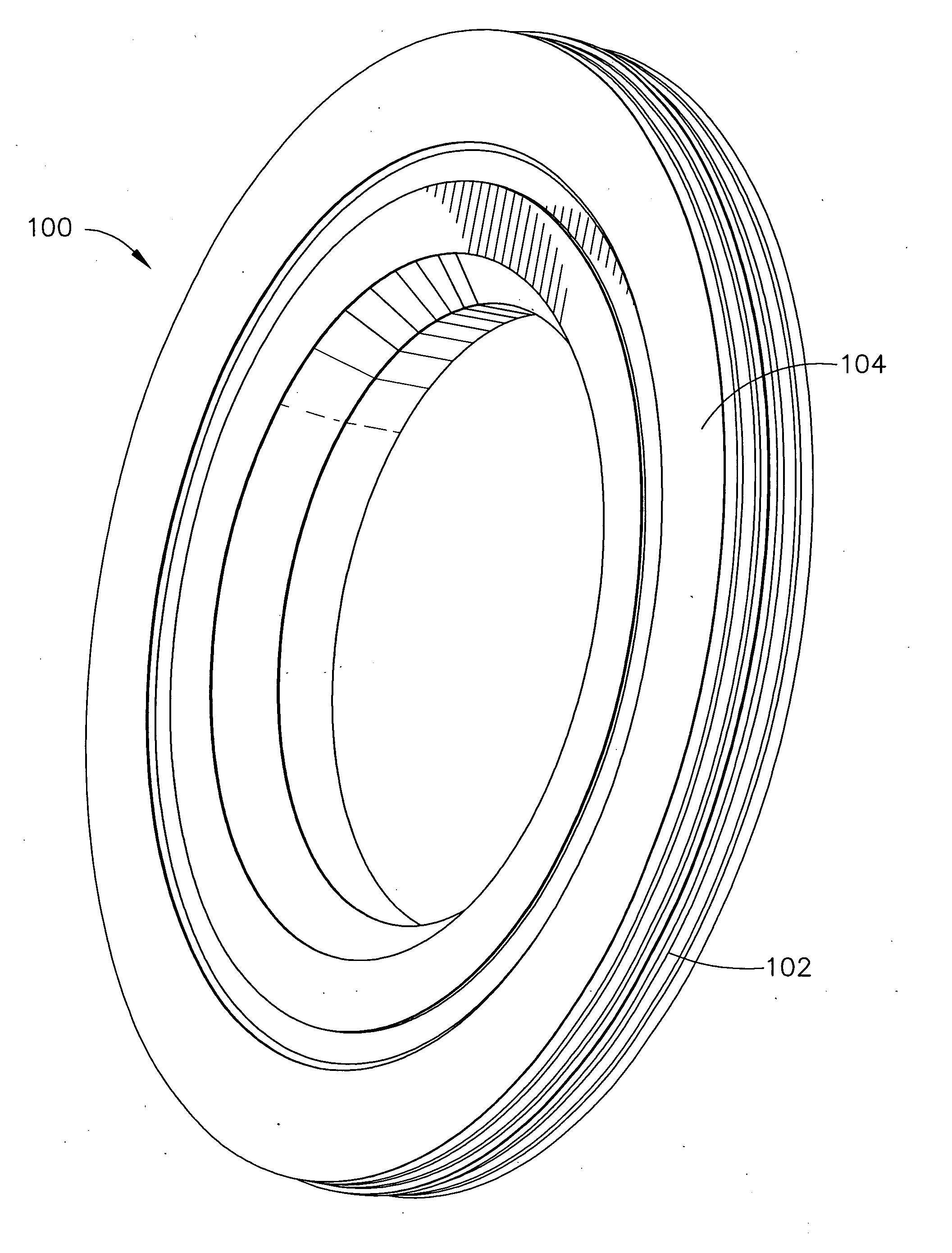 Use of powder metal sintering/diffusion bonding to enable applying silicon carbide or rhenium alloys to face seal rotors