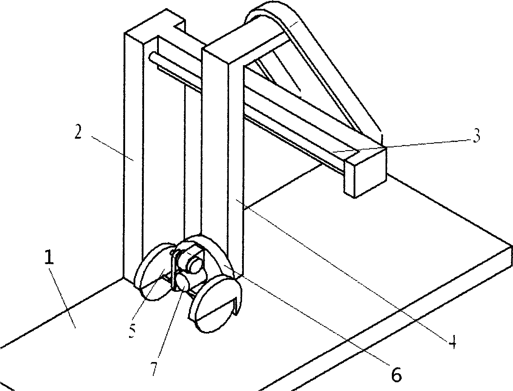 Computer numerical control special-shaped stone cutting machine