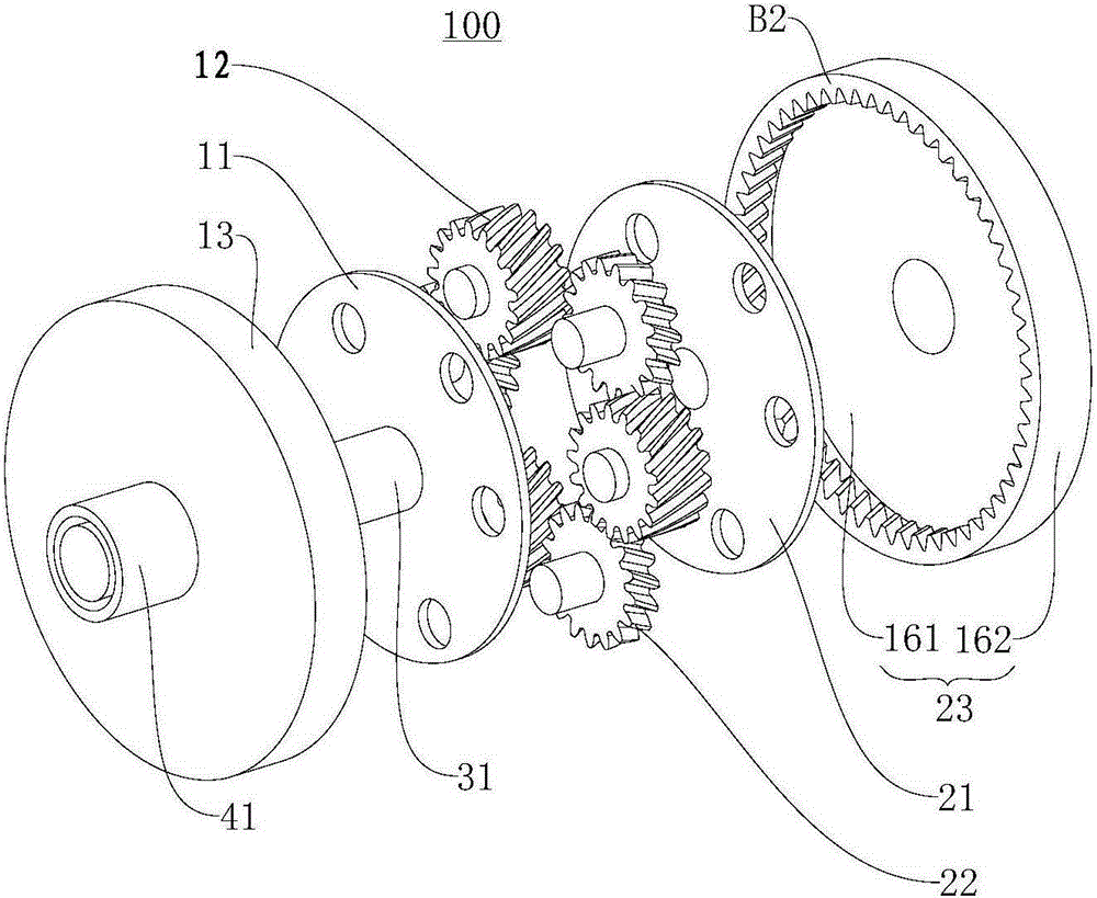 Power driving system and vehicle with same