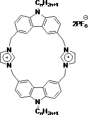 Novel carbazole-based cyclophane