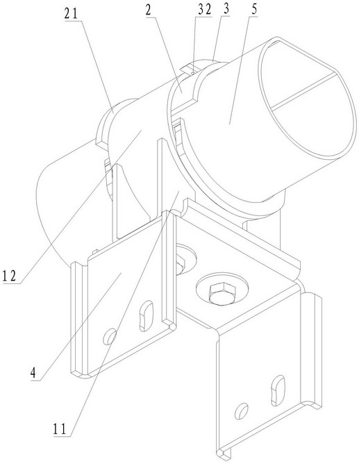 Main beam and bearing assembly of photovoltaic tracking support and photovoltaic tracking support