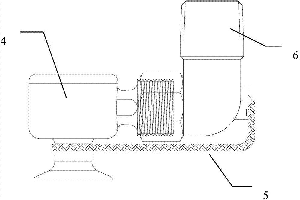 Sea water spraying system of sea water desalting device