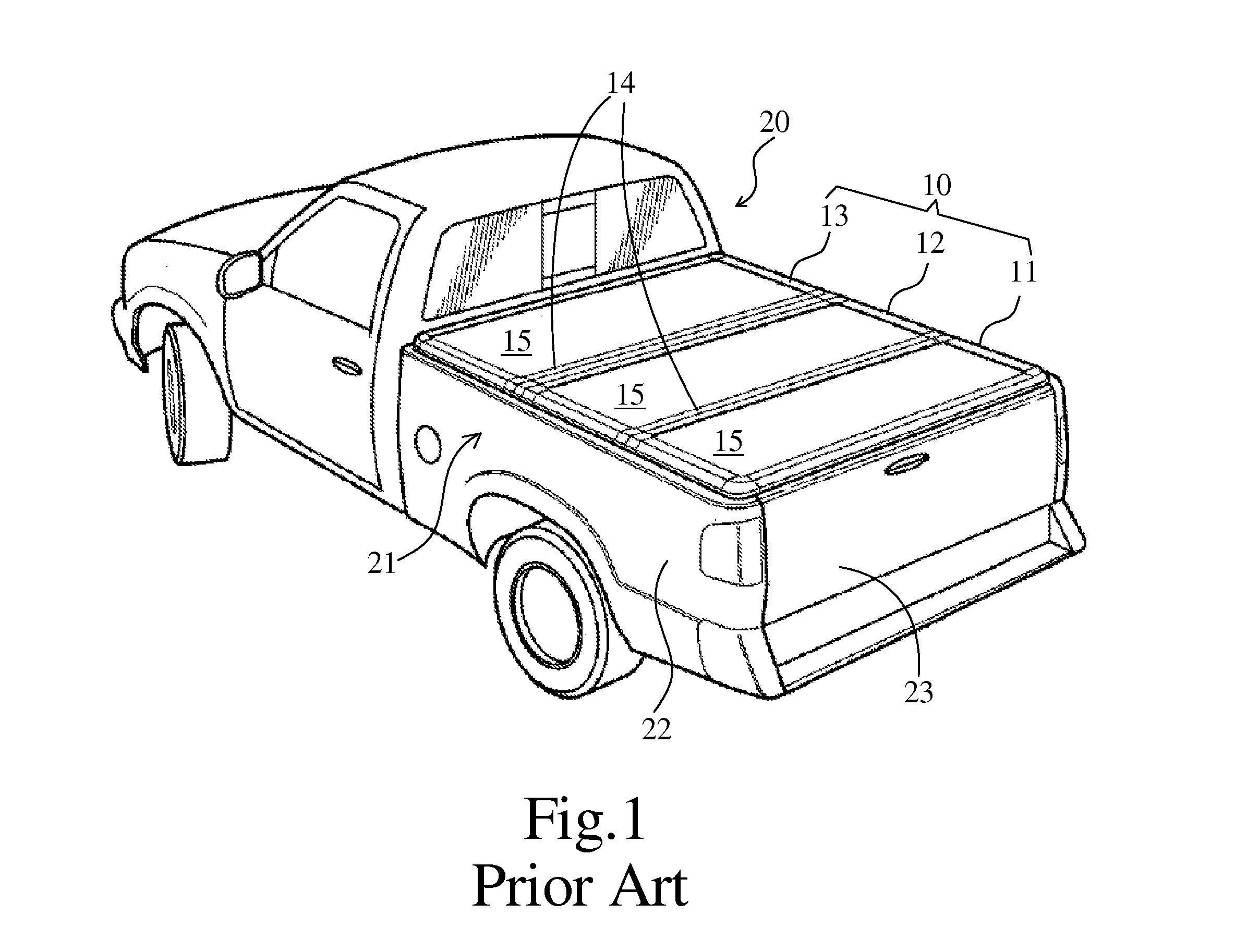 Foldable tonneau cover for pick-up truck and hidden-type hinge thereof