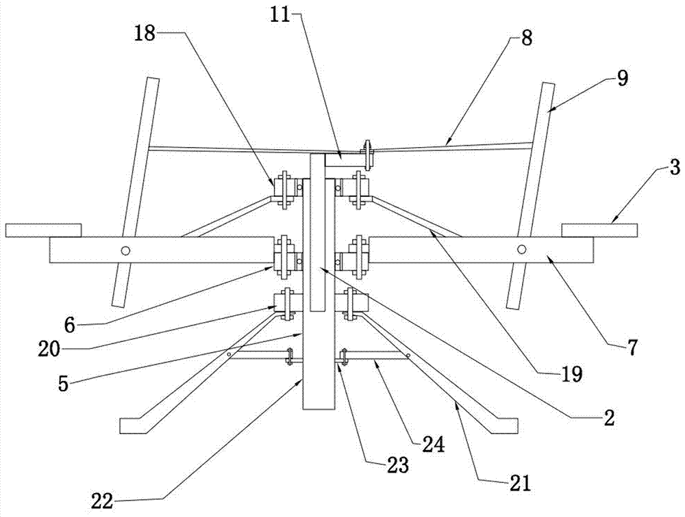 Safe automatic-rotation swivel chair