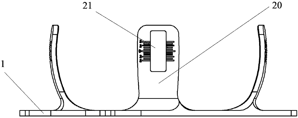 LED aircraft observation lamp with automatic target correcting function