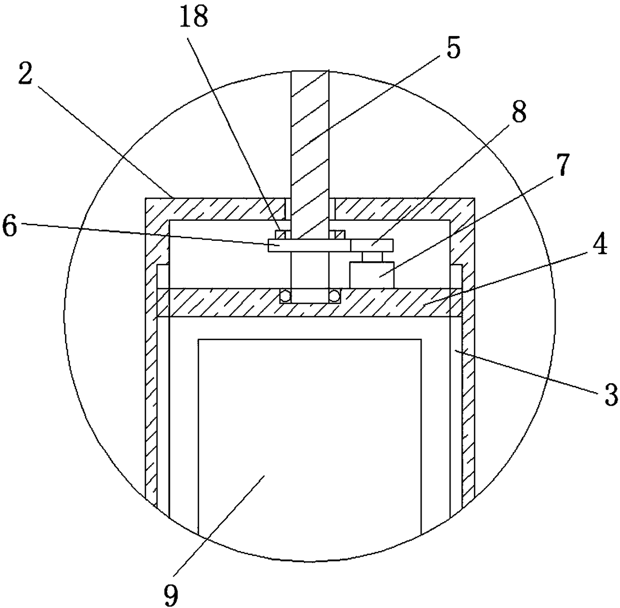 Waste collection device for purifier board machining