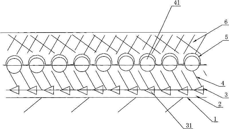 Steel bridge deck pavement structure and pavement method thereof