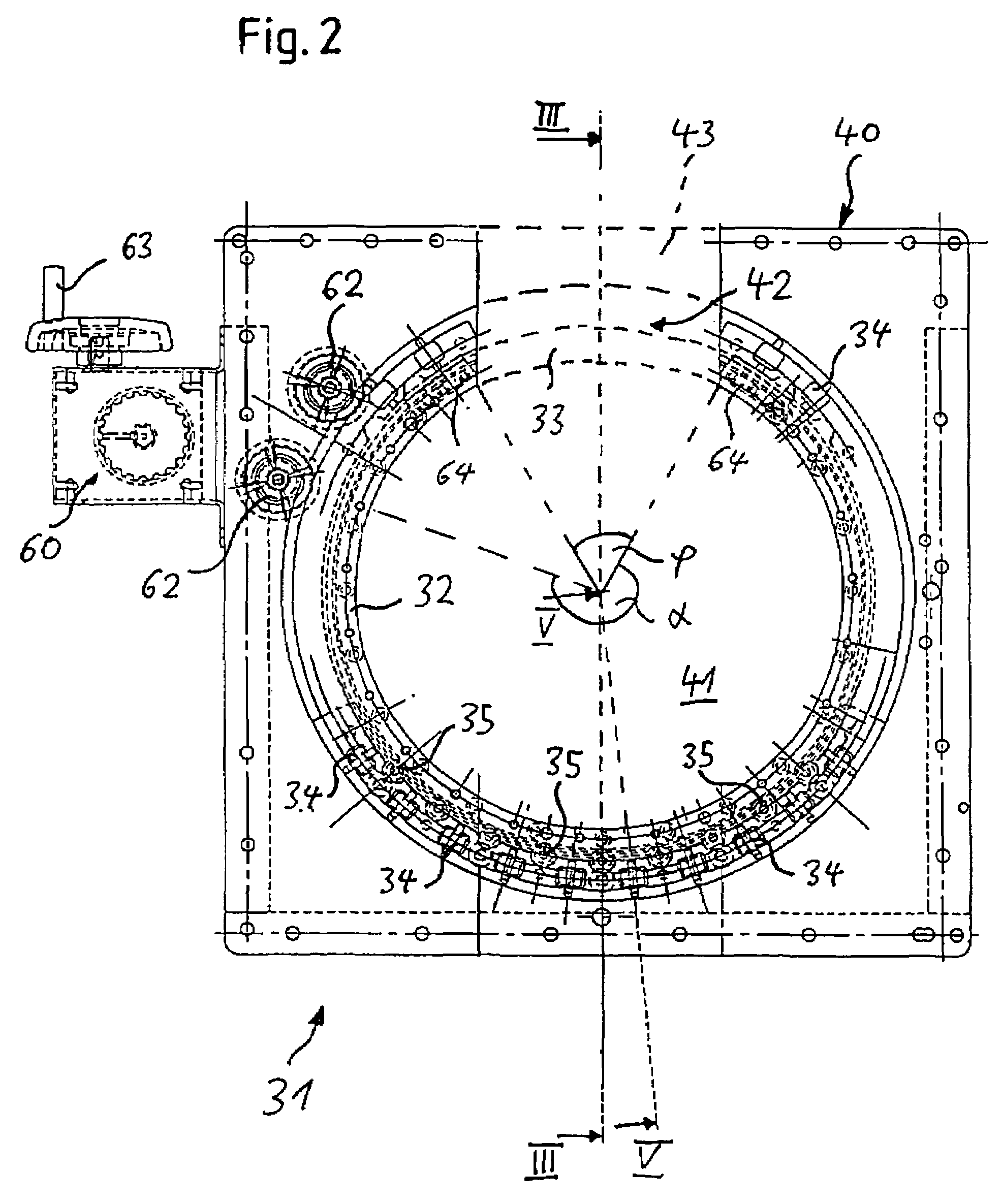 Manipulator for positioning a test head