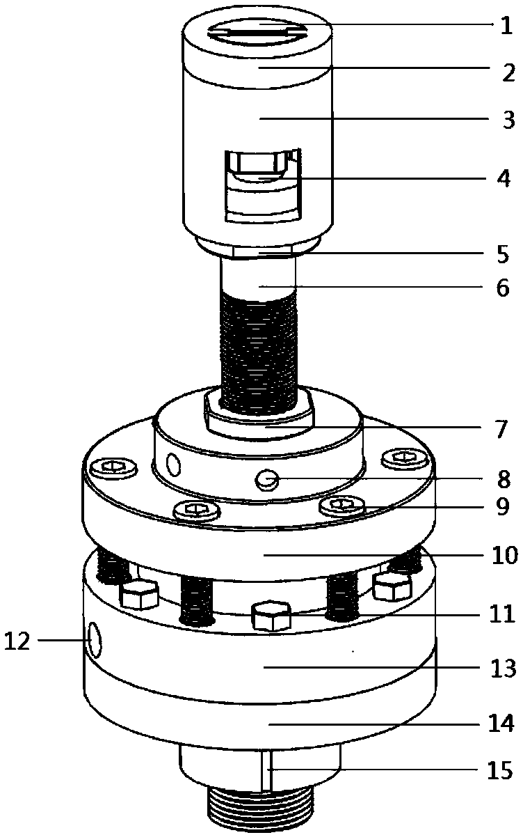 A hydraulic clamping device for high-frequency fatigue test of thin-walled flat specimens