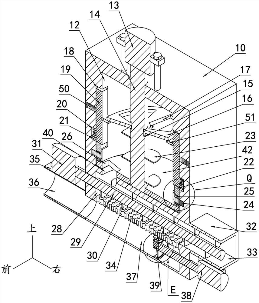 Solid-liquid separation device for recycling road paving waste asphalt