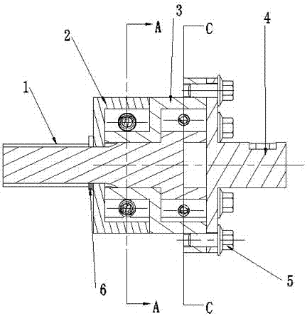 A kind of overrunning clutch with speed control power master-slave commutation