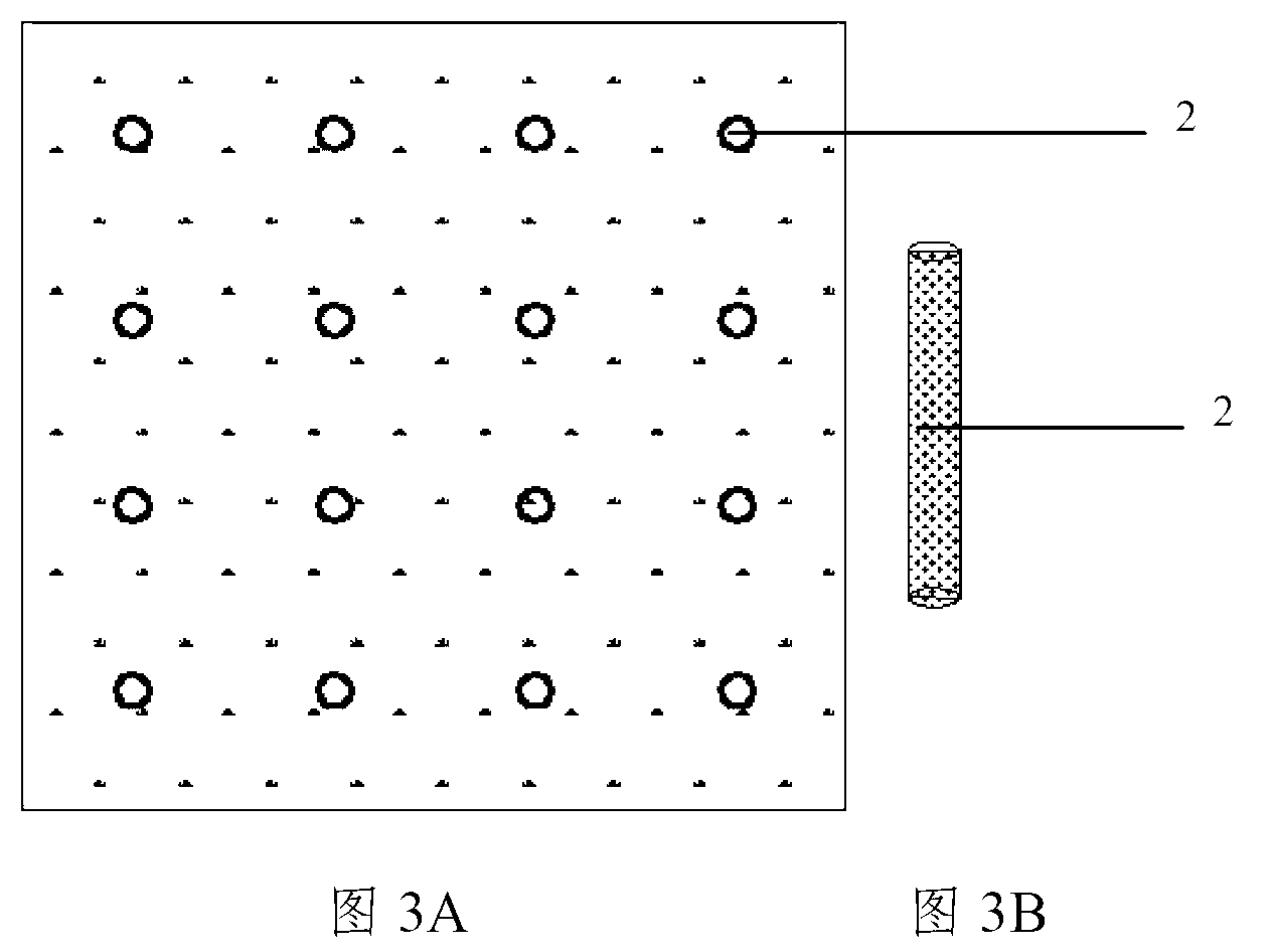 Method for water seepage, salt discharge and afforestation of low-humidity saline and alkaline beach and application of method