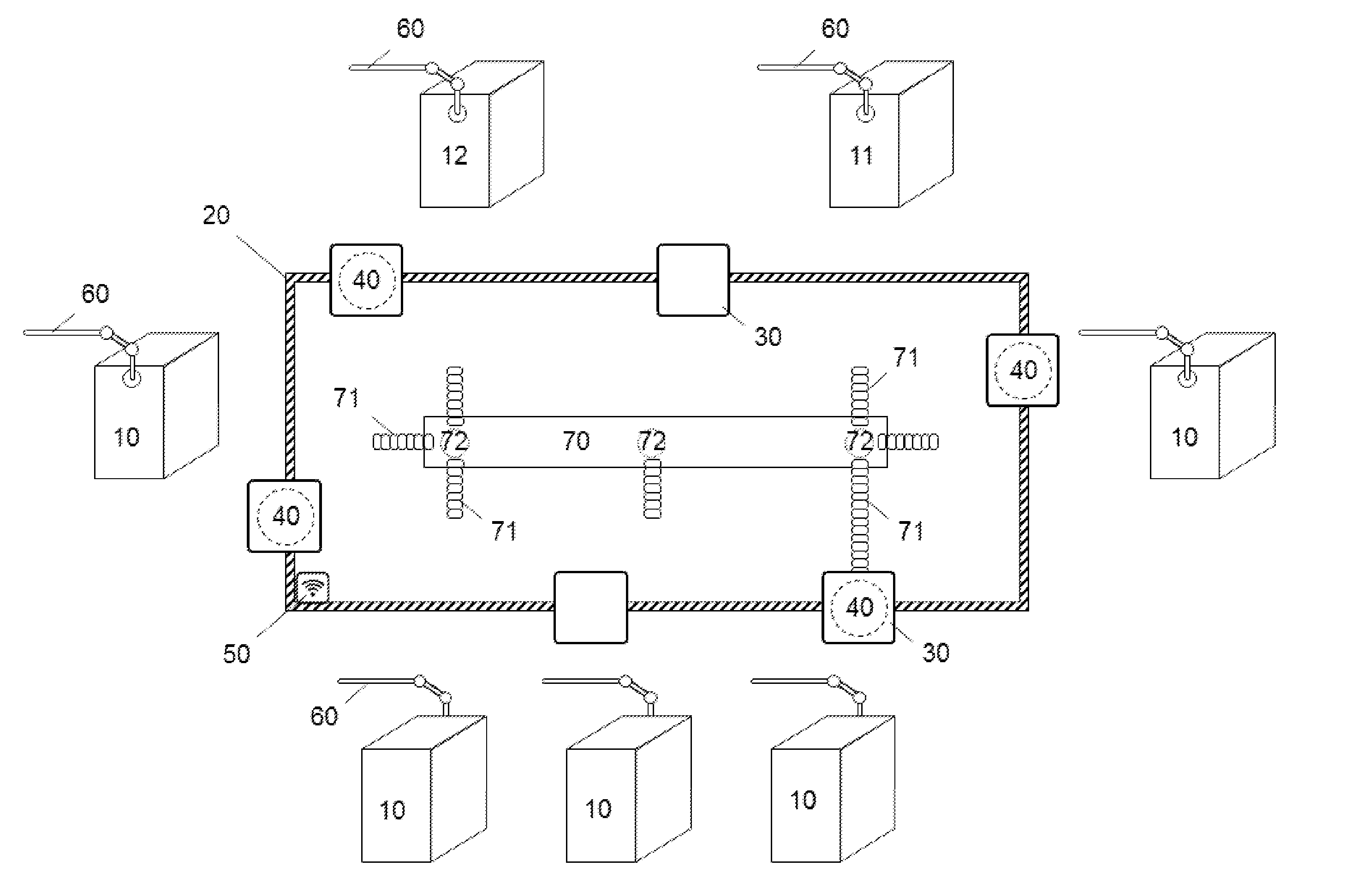 Wafer transport system and method for operating the same