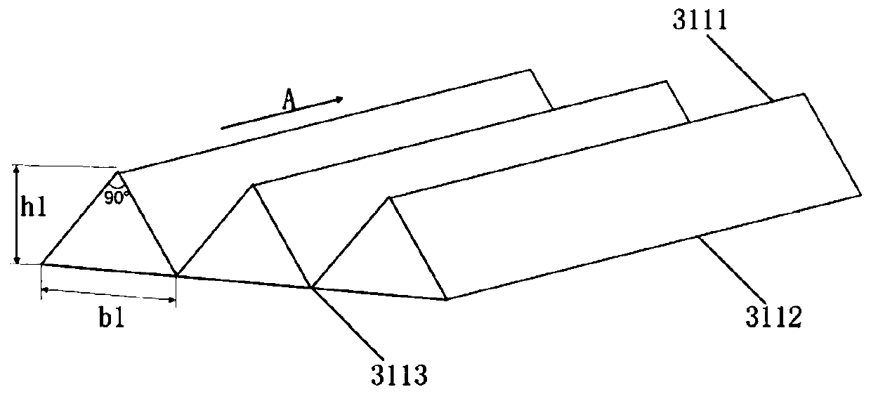Laminating film for liquid crystal display and backlight module of liquid crystal display