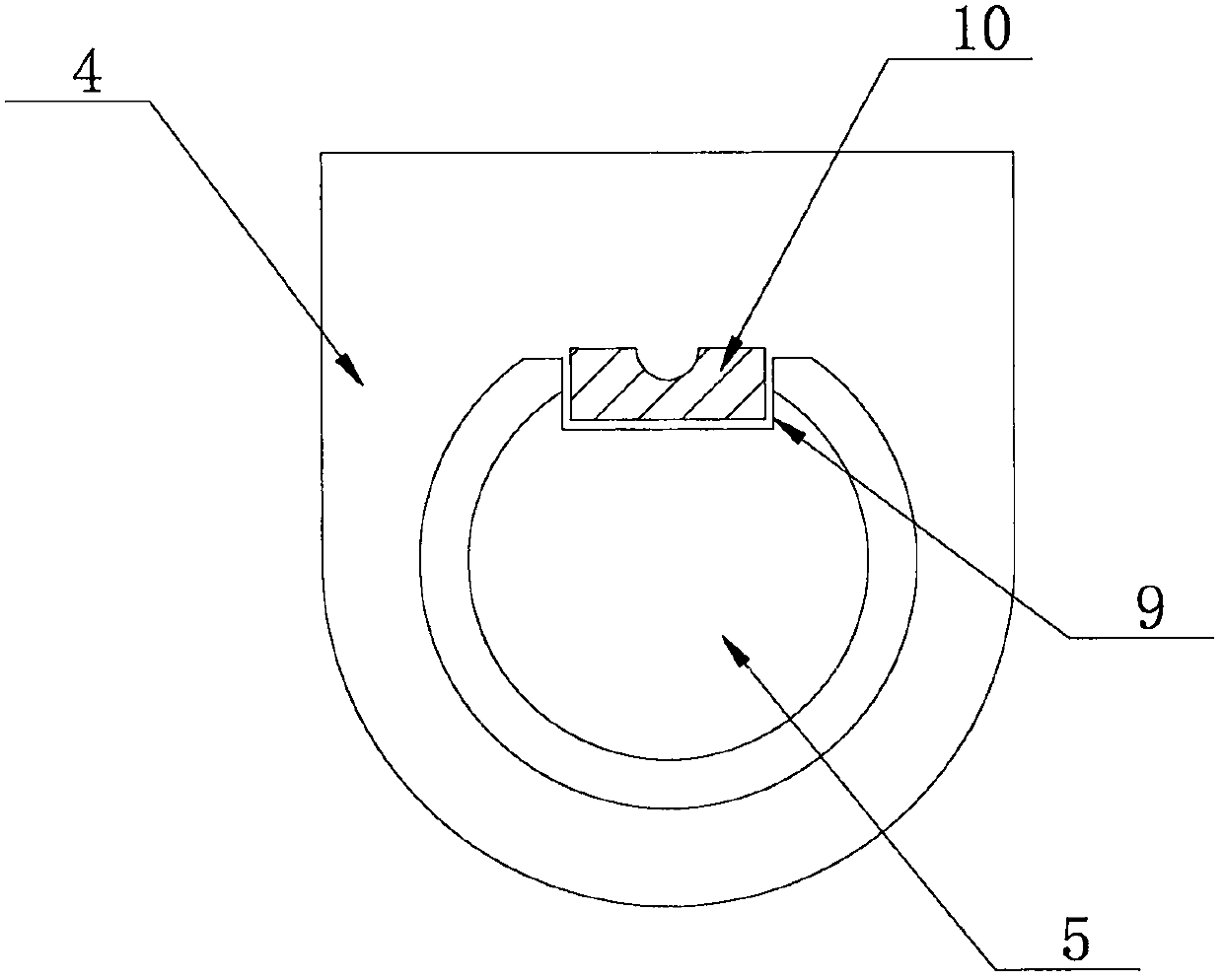 Rotary-type earth breaking mechanism of rotary cultivator