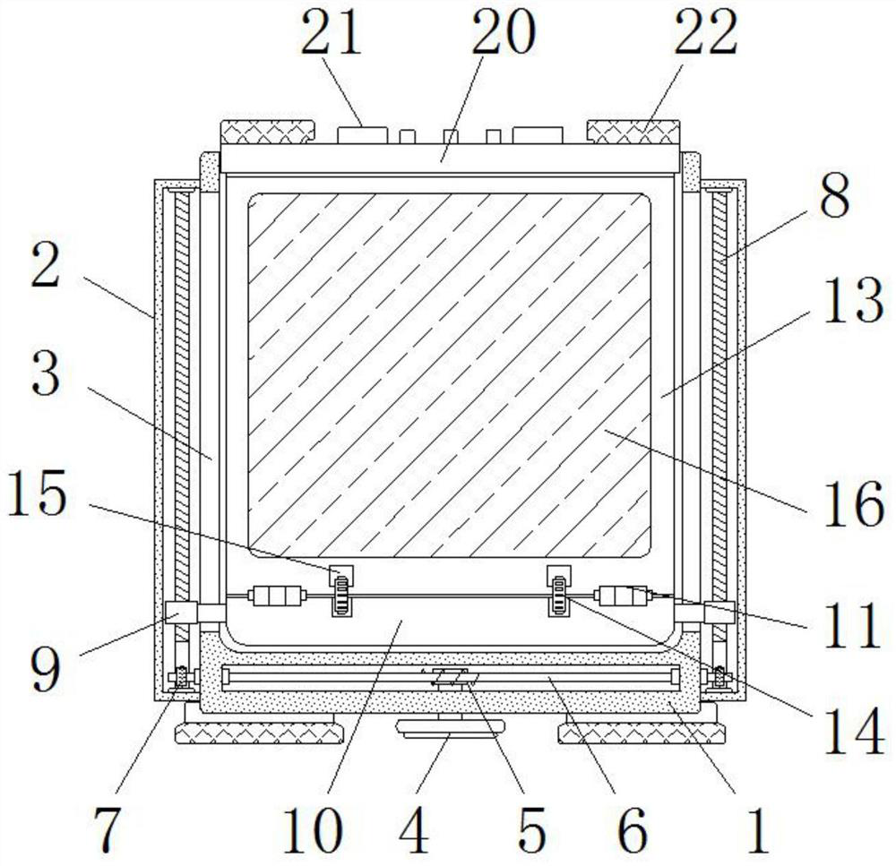 An external device for computer hardware testing that is easy to maintain