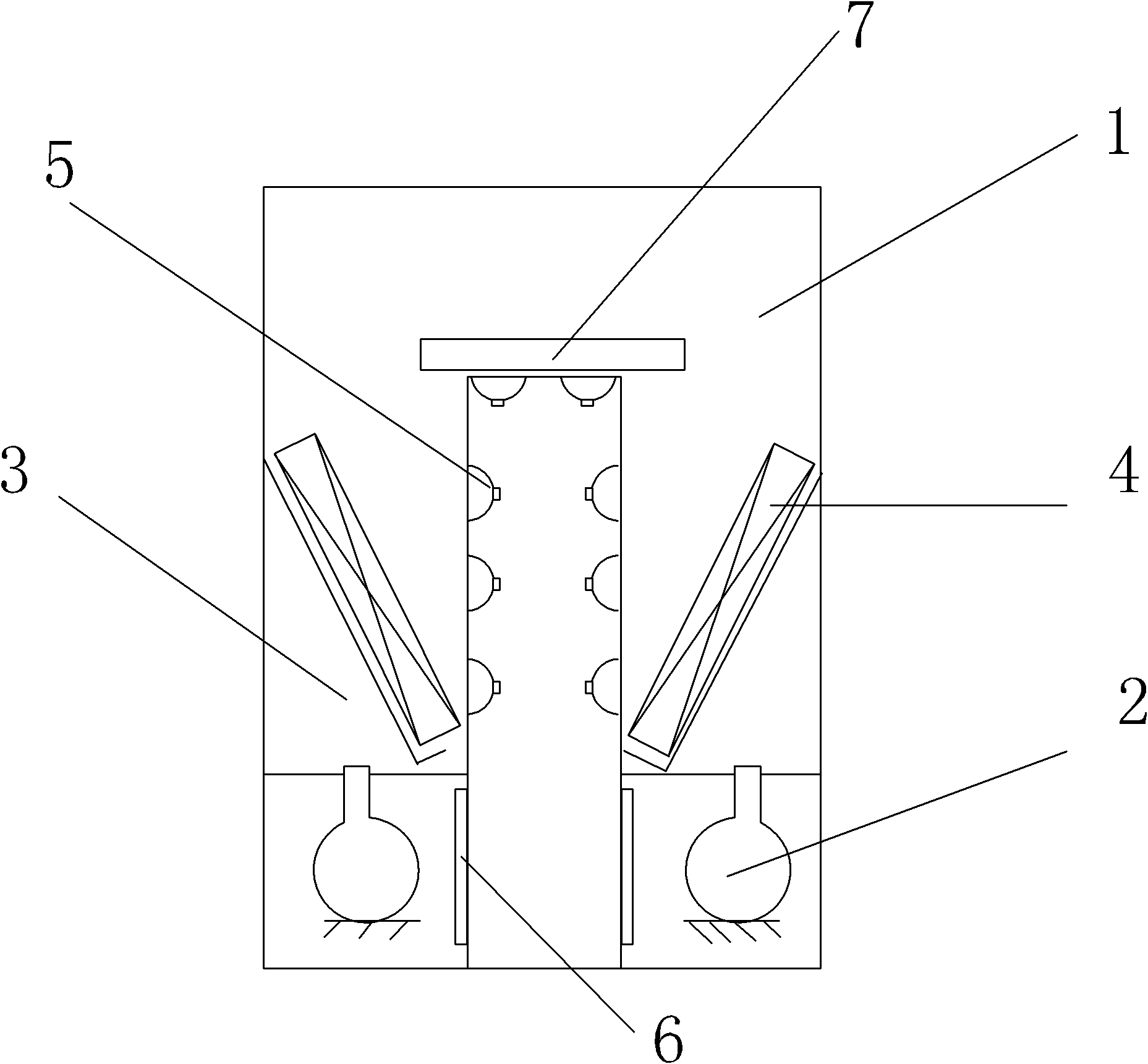 Air shower with static electricity elimination function
