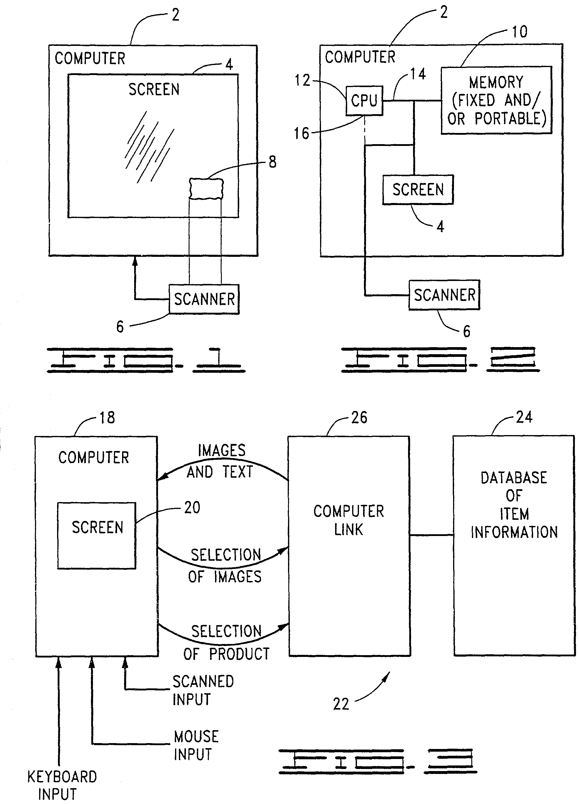 Computer operation control and item selection and vending methods and systems
