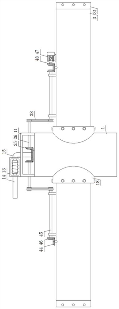 Rapid warning and dredging device for tunnel drainage