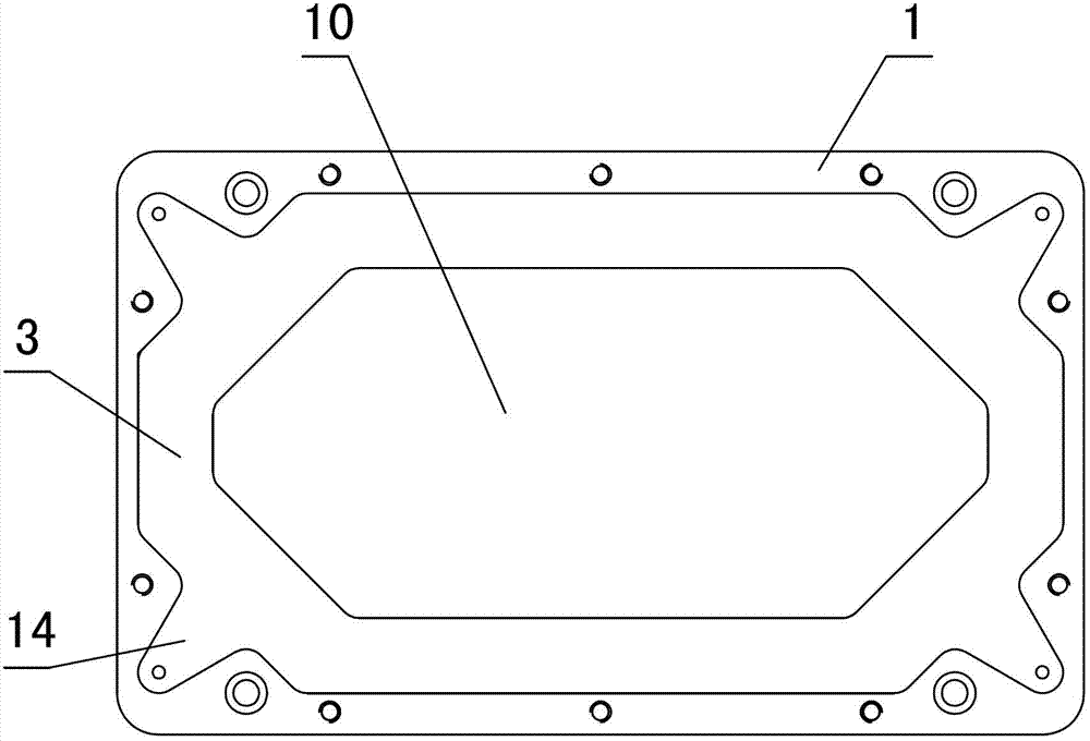 Universal floating type connector base