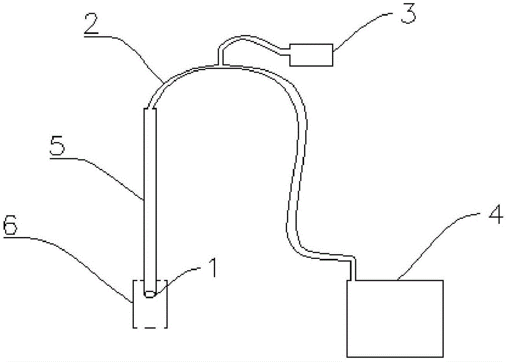 Liquid level detector with pressure stabilization device and method of liquid level detector