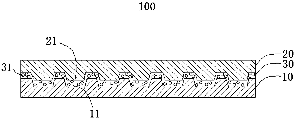 Electric connecting structure, display panel and connecting-binding method of conductive connecting part thereof