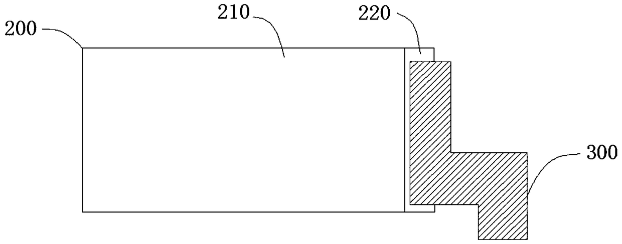 Electric connecting structure, display panel and connecting-binding method of conductive connecting part thereof