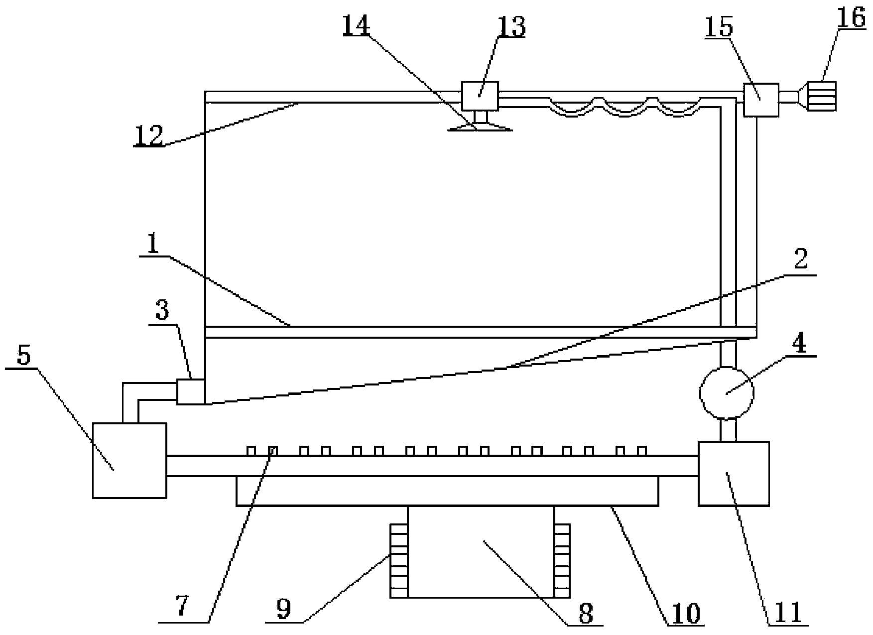 Henhouse circularly-cleaning device