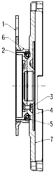 Spline structure integrated with multi-stage vibration absorbing function