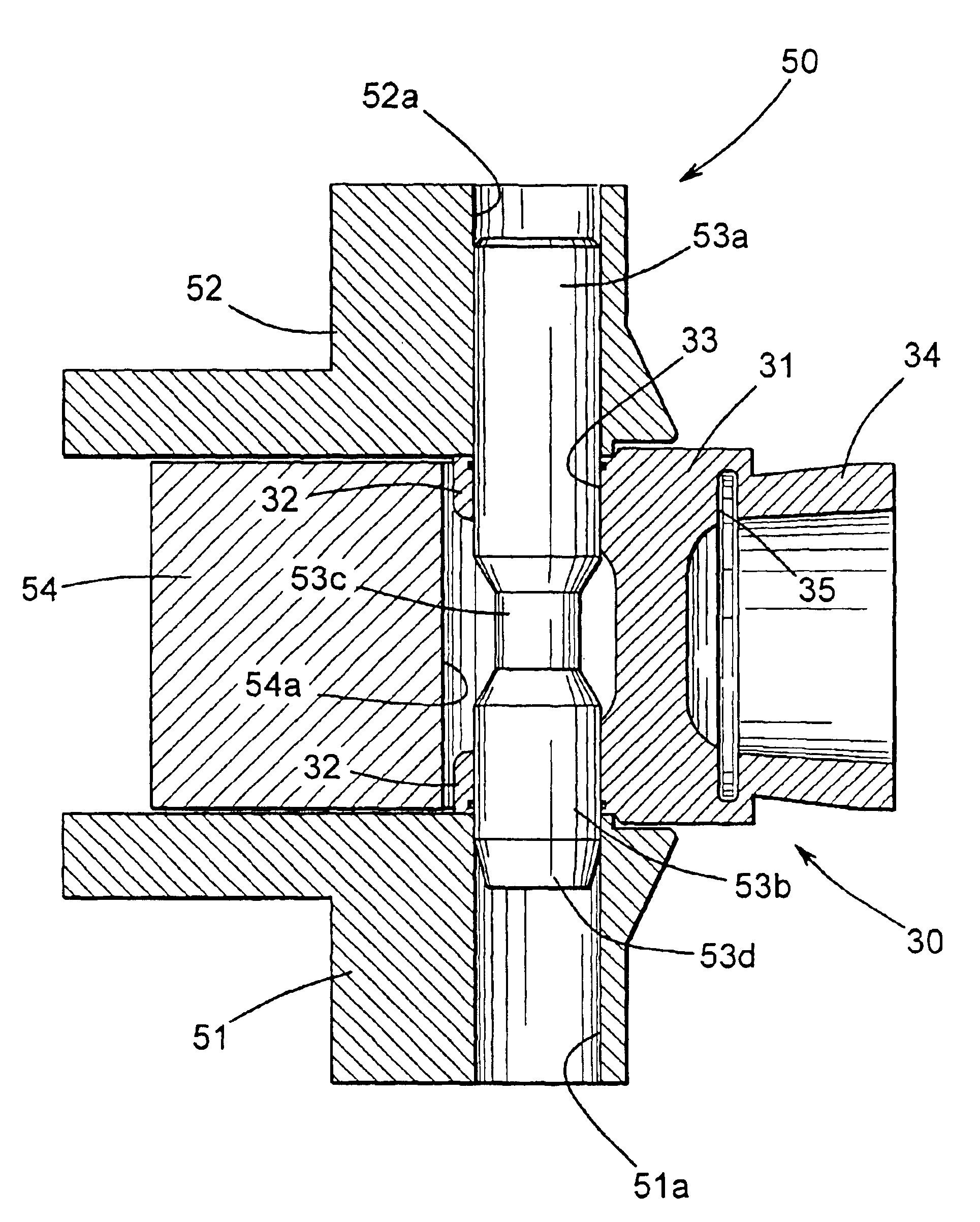 Apparatus for securing a yoke to a tube using magnetic pulse welding techniques