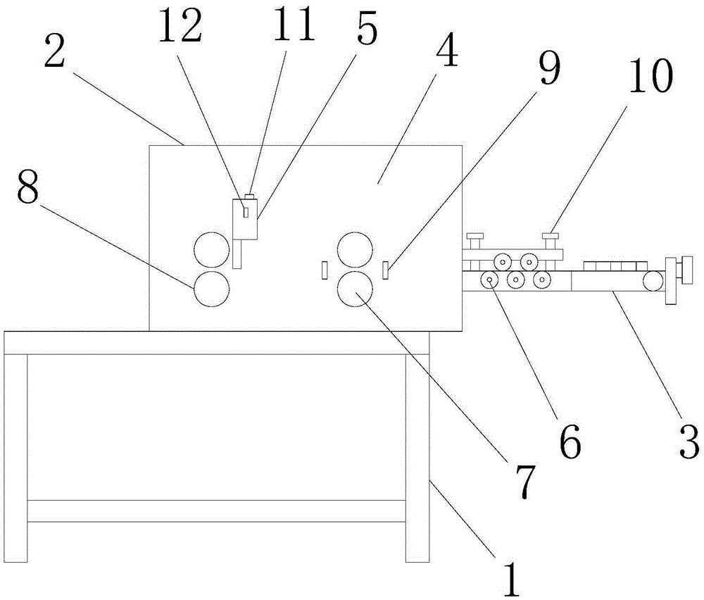 A power wiring cutting device