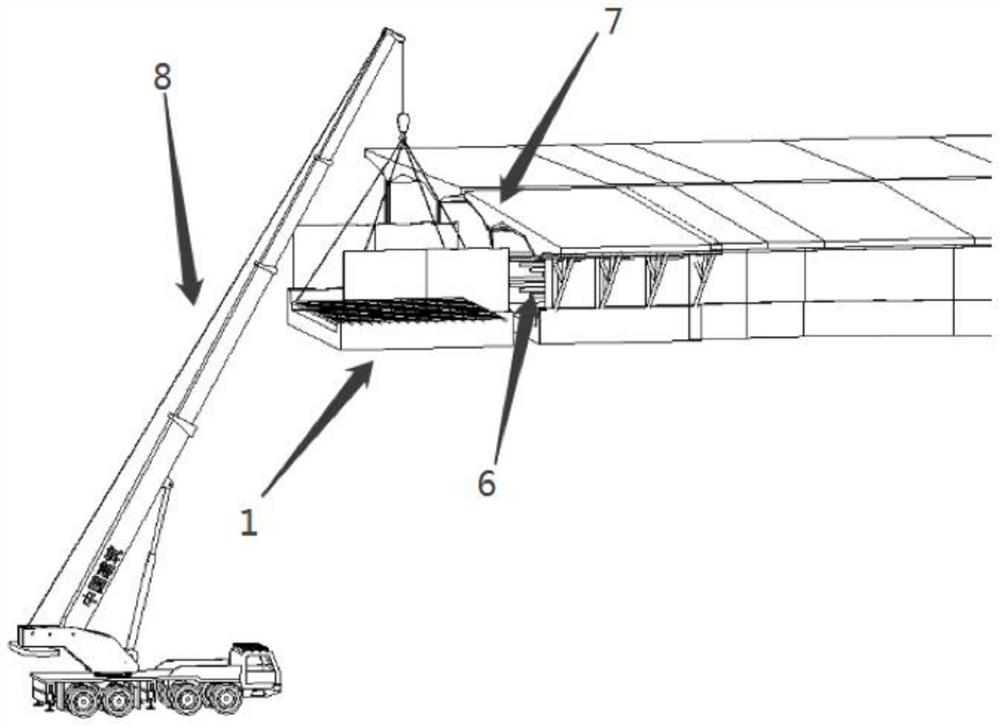 Cantilever casting asynchronous construction method for corrugated steel web continuous box girder bridge segments